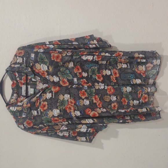 MLB reyn spooner Hawaiian vintage all star Bobblehead baseball button down - Picture 1 of 5